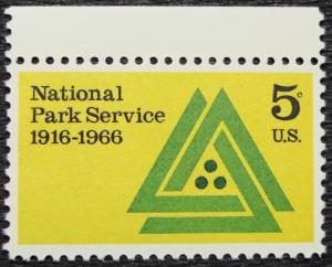 US #1314 MNH Single, National Park Service, SCV $.25