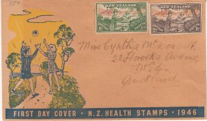 NEW ZEALAND  #B28-B29   FDC