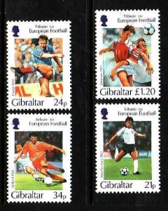 Gibraltar-Sc#707-10- id10-unused NH set-Sports-European Soccer-1996-
