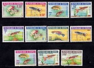 Guinea   315 - 324, C54 & 55        Mint & Used    no 316