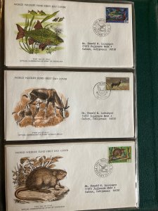 The International Collection of World Wildlife First Day Covers