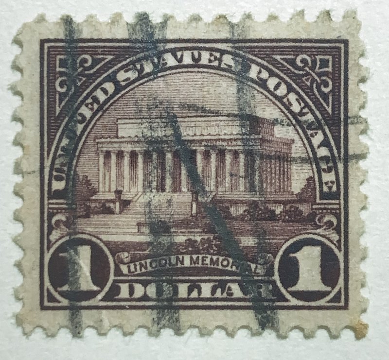 AlexStamps UNITED STATES #571 XF Used 