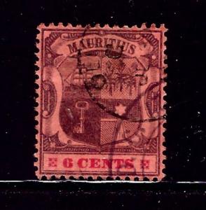 Mauritius 104 Used 1895 issue