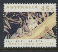 Australia SG 1317  Used  - Threatened species Squirrel Glider