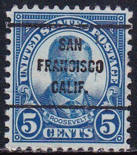 Precancel - San Francisco, CA PSS 637-63 - Bureau Issue