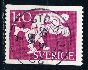 Sweden #447 Single Used