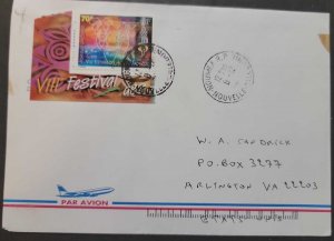 O) NEW CALEDONIA, 8 th PACIFIC ARTS FESTIVAL, CIRCULATED COVER