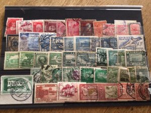 World mixed mounted mint or used stamps  A12346