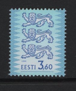 Estonia  #377  MNH 1999  three lions  3.60k (inscribed 1999)