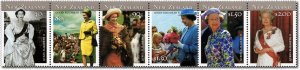 New Zealand 2001 Sc 1743a QEII Strip MNH