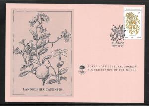 Just Fun Cover Bophuthatswana #56 FDC Royal Horticultural Society. (my5384)