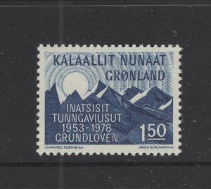 Greenland #108  (1978 Constitution issue) VFMNH CV $0.55