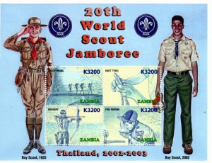 Zambia 2002 MNH SC 981a-d