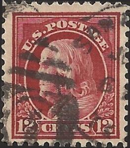 # 512a USED BROWN CARMINE BEN FRANKLIN