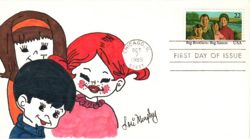 #2162 Big Brothers - Big Sisters Murphy FDC