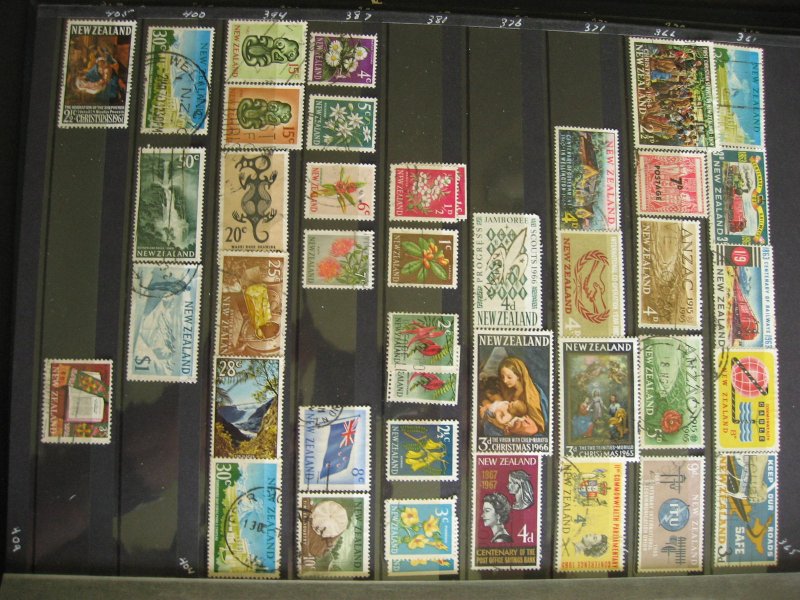 New Zealand collection to 2007 in stockbook U,MH, MNH read description