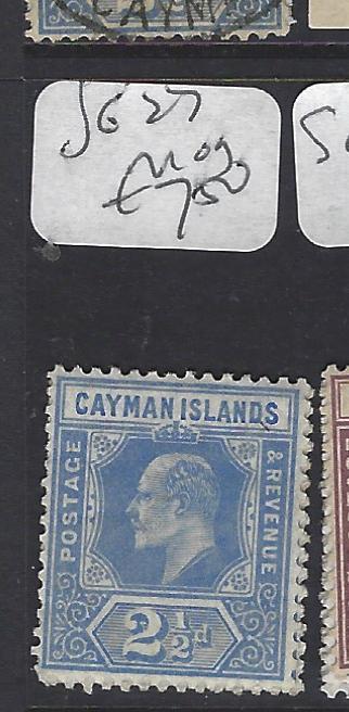 CAYMAN ISLANDS (P1111B)   KE  2 1/2D  S 27  MOG
