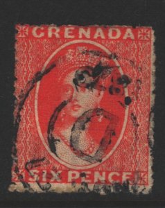 Grenada Sc#7 Used - SG12 - D Cancel
