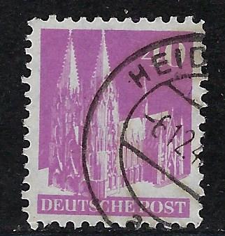 Germany AM Post Scott # 651, used