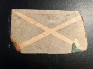 1939 Brazil Airmail Crash Cover to Rio De Janeiro Burnt and Soaked in Water
