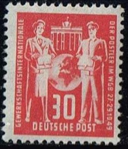 DDR 1949,Sc.#50 MNH, Brandenburg Gate, Berlin