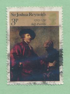 Great Britain 1973 Scott 697 used - Sir Joshua Reynolds