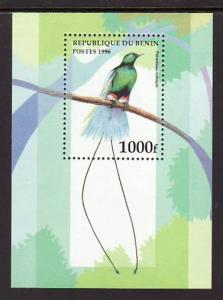 Benin Bird 896 Souvenir Sheet MNH VF  