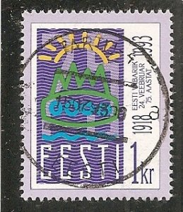 Estonia    Scott    239   Anniversary of Republic    Used