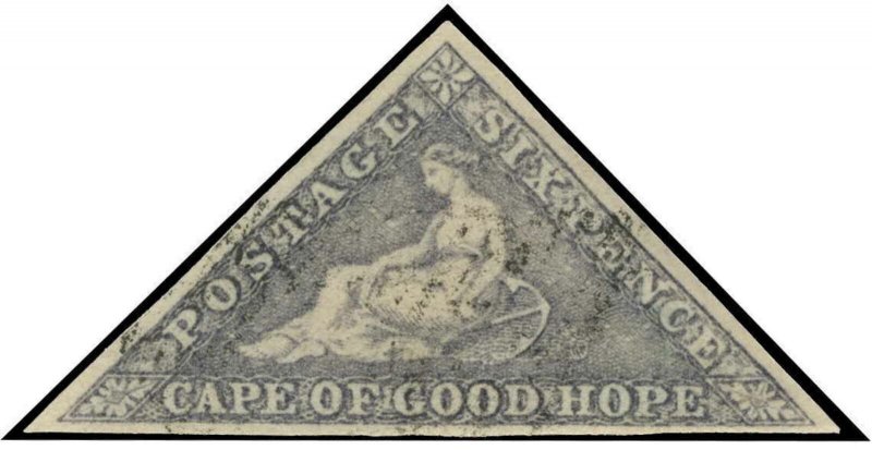 Cape of Good Hope Scott 5b Gibbons 7c Used Stamp