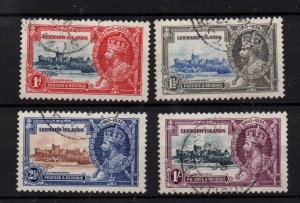 Leeward Islands 1935 Silver Jubilee fine CDS used SG88-91 WS37169