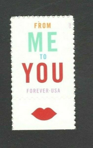 4978 From Me To You With 1 Sticker US Postage Single Mint/nh FREE SHIPPING