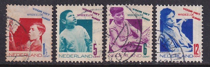 Netherlands (1931) Sc B50-3 used