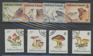 Falkland Islands #461-4/469-72 Used Single (Complete Set)