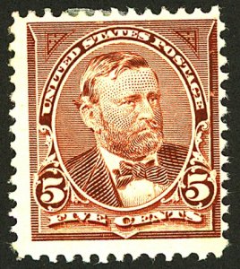 U.S. #255 MINT OG HR