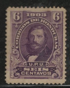 Honduras  Scott 114 Used  stamp Light Cancel