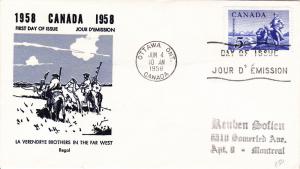 Canada # 378, First Day Cover