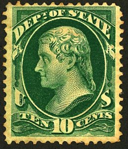 U.S. #O62 MINT NG DISCOLORED