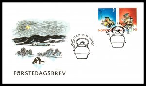 Norway 9935-936 U/A FDC