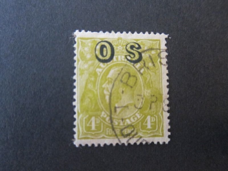 Australia 1932 KGV Sc O4 FU