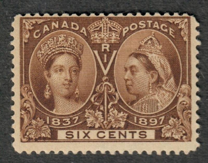 Canada Sc#55 M/NH/F, 6c Jubilee, Cv. $575