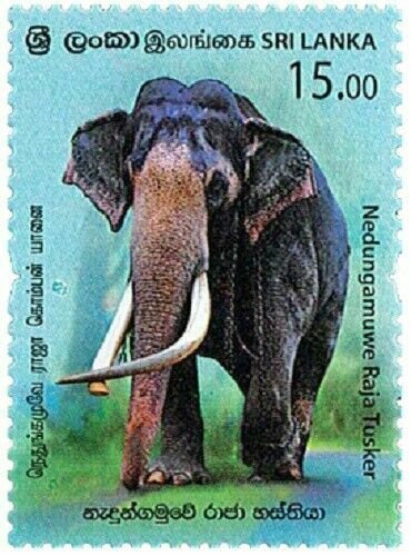 SRI LANKA/2019, FAUNA (Elephant), MNH 