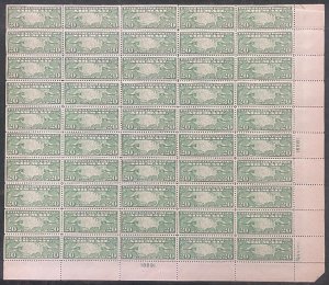 MALACK C9 20c Air Mail, Sheet of 50, F-VF to XF OG N..MORE.. v0855