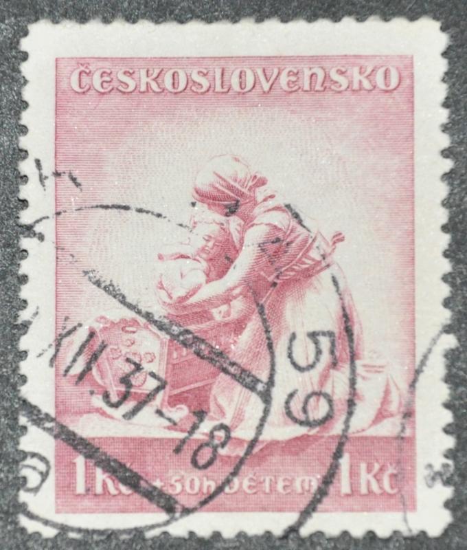 DYNAMITE Stamps: Czechoslovakia Scott #B148  USED