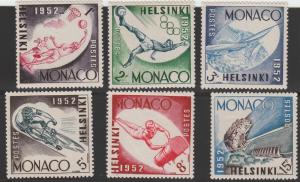 Monaco 295-300, Helsinki Olympics
