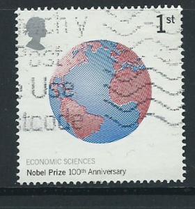 GB QE II  SG 2233  FU Nodel Prize