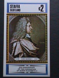 ​STAFFA-SCOTLAND-1978-PROMOTION-REMEMBER ALWAYS-QUEENS ELIZABETH II- MNH-S/S