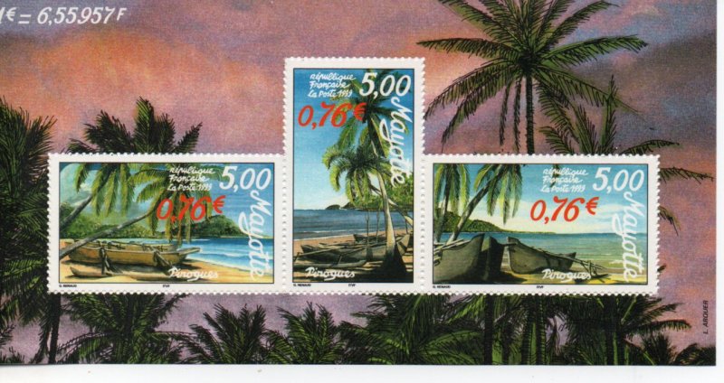 Mayotte 129 MNH ..