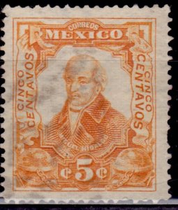 Mexico, 1910, Miguel Hidalgo, 5c, sc#314, used