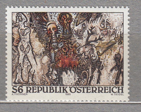 AUSTRIA OSTERREICH 1995 Painting MNH(**) Sc 1685 Mi 2166 #HS458