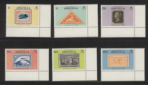 Anguilla 1979 stamp on stamp set MNH sc 349 - 354